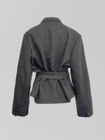 Пальто-пиджак Agdali Brand 0022 укороченное с поясом в комплекте