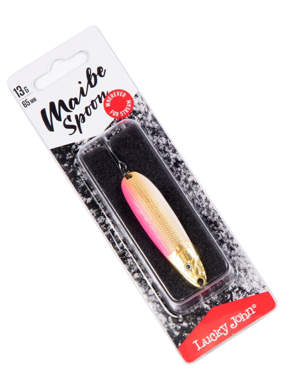 Блесна колеб. Lucky John MAIBE SPOON длин.65мм/013.0г 008