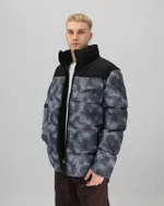 Пуховик Anteater Downjacket Tie Dye Grey