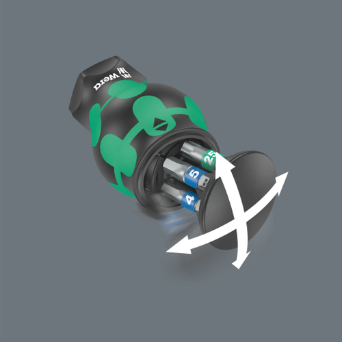 Набор Wera Kraftform Kompakt Stubby магазин 3, 6 предметов 05008875001