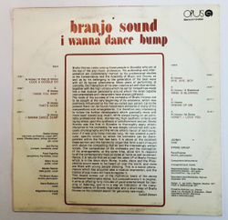 Винтажная виниловая пластинка Branjo Sound I Wanna Dance Bump (Czechoslovakia 1978)