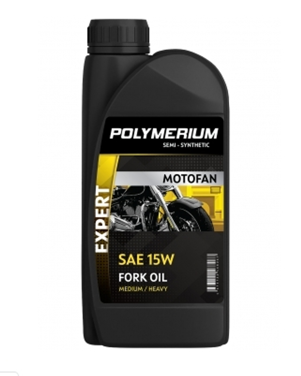 Масло вилочное 15W POLYMERIUM MOTOFAN FORK OIL EXPERT MEDIUM/HEAVY 1л