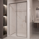 Душевая дверь Stella VDS-1ST150CLGM, 1500, вороненая сталь, стекло прозрачное