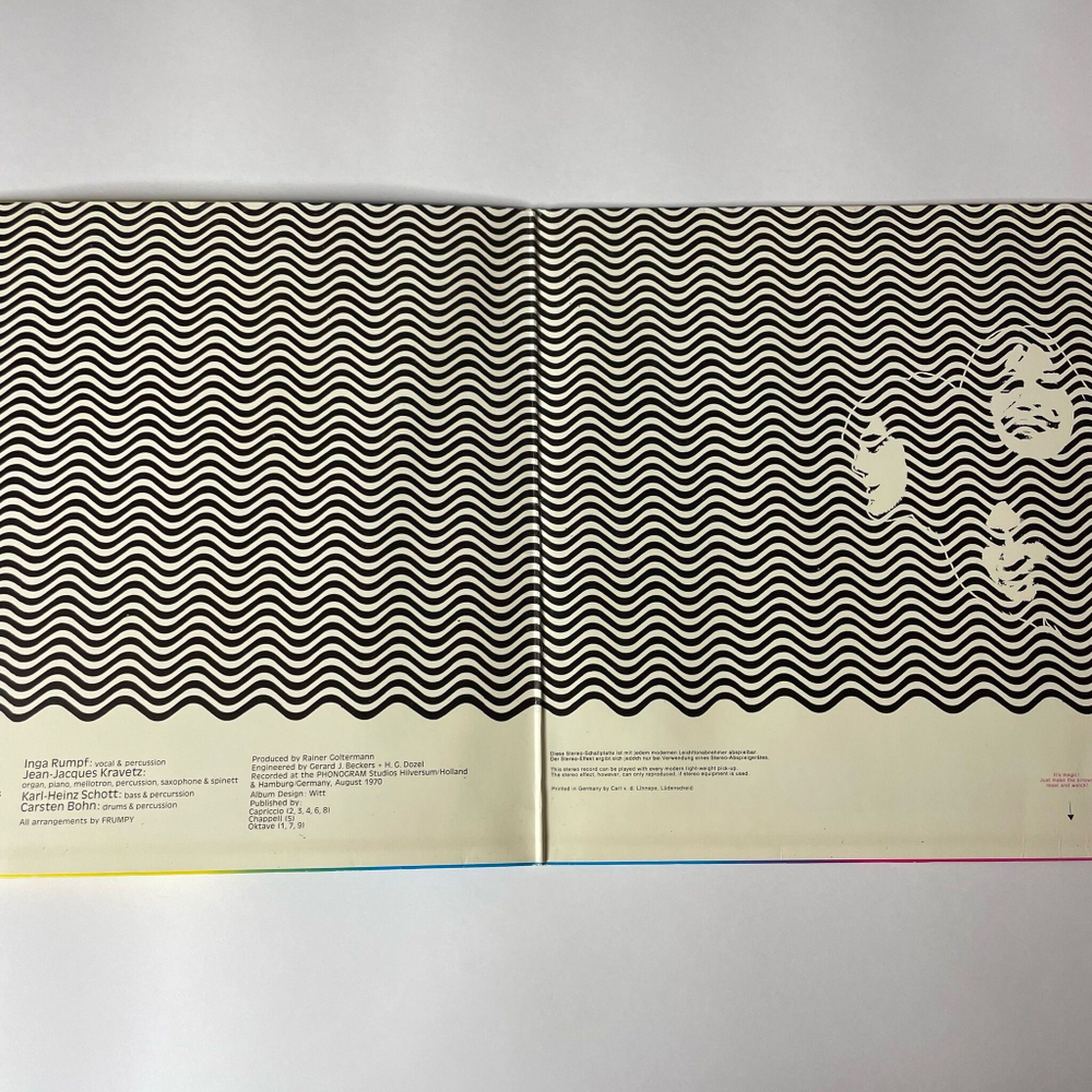 Винтажная виниловая пластинка LP Frumpy All Will Be Changed (Germany 1970)