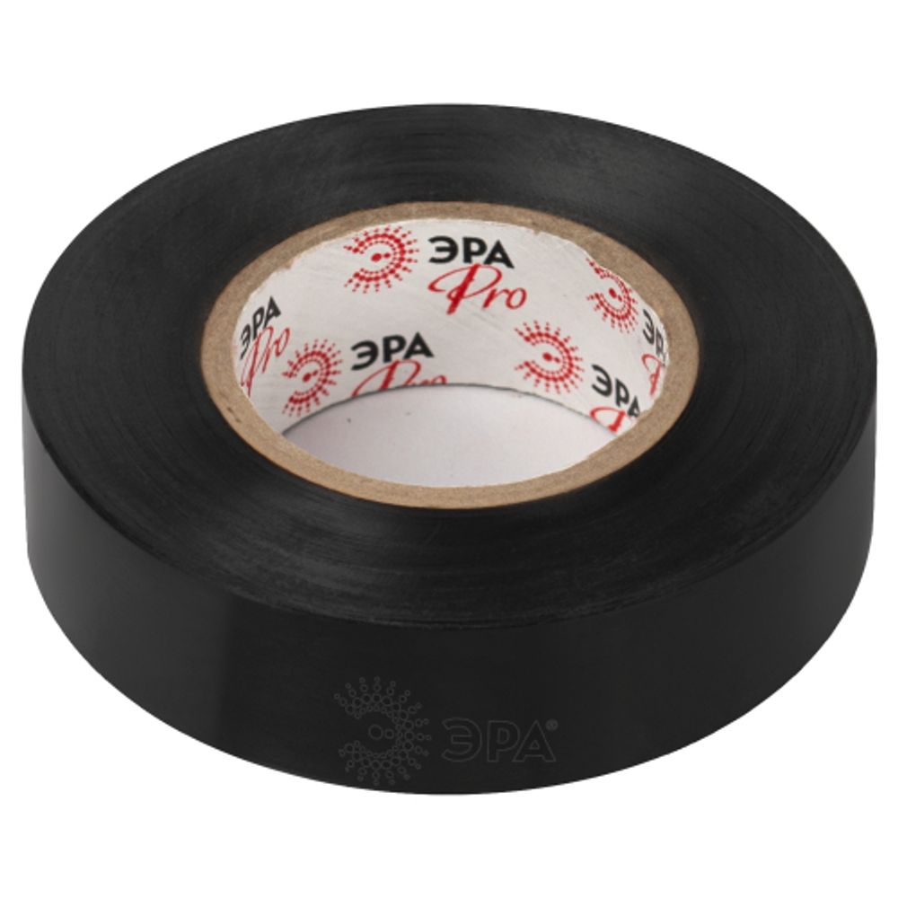 Изолента ЭРА ET1925BLACK ПВХ 19мм х 25м черная