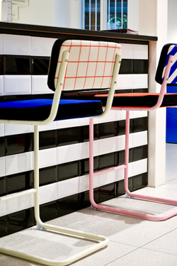 Барный стул Superstool Blue Stripes 16506