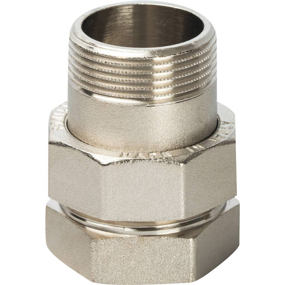 Разъемное прямое соединение "американка" ВР/НР (ник)  1 1/2"