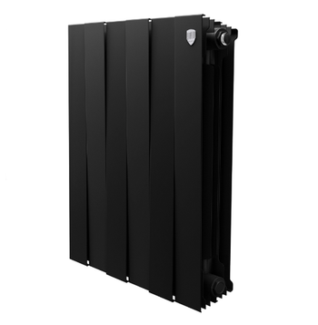 Радиатор биметаллический Piano Forte черный 500 6 секции
