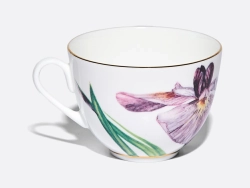 Чашка с блюдцем L’Art des Fleurs (Искусство цветов) в подарочной упаковке, форма Весенняя 2, рисунок Роузи, арт 81.33402.00.1