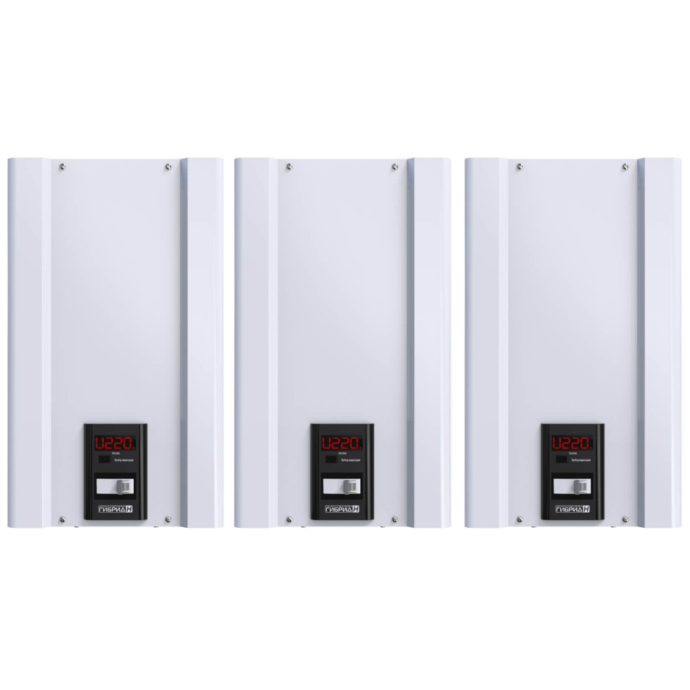 Трехфазный стабилизатор напряжения до 26 кВт Вольт Engineering ГИБРИД Э 7-3/40А