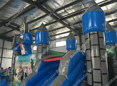 Коммерческий надувной батут "Замок самурая"