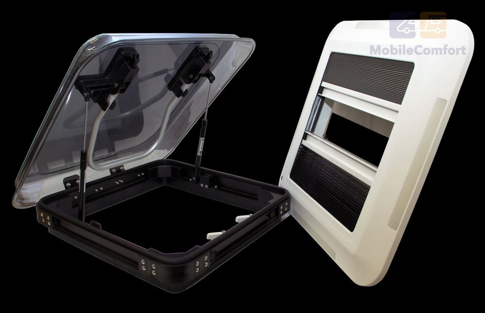 Люк накрышный Mobile Comfort H4040, 400x400мм с подсветкой