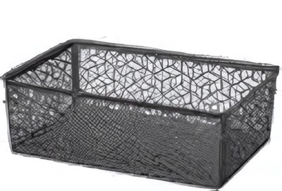 Корзинка универсальная «Linden» 4,3л, 290х190х95мм (серый)