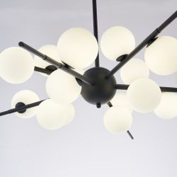 Люстра На Штанге Cherry Bomb 16 Balls Black By Imperiumloft