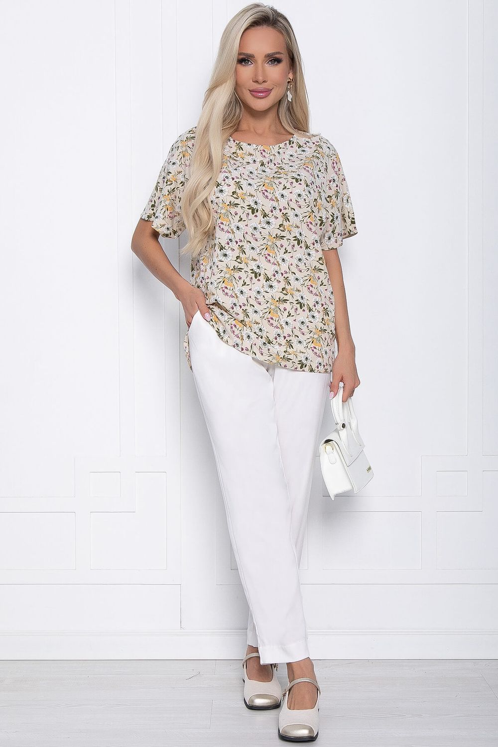 Блуза Морган (беж) Б10857 LT Collection