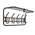 Вешалка с полкой Ажур 60 см арт.ВСПА 202 М (медный антик)