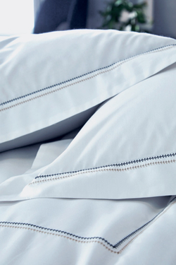 Постельное белье 2 спальное евро Blanc des Vosges Souvenirs Ardoise фото