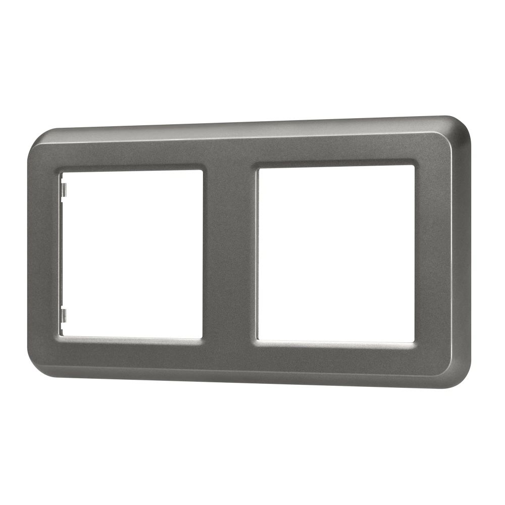 Рамка пластиковая FRM-VERSA-PL-2-GR (Arlight, -) 043780