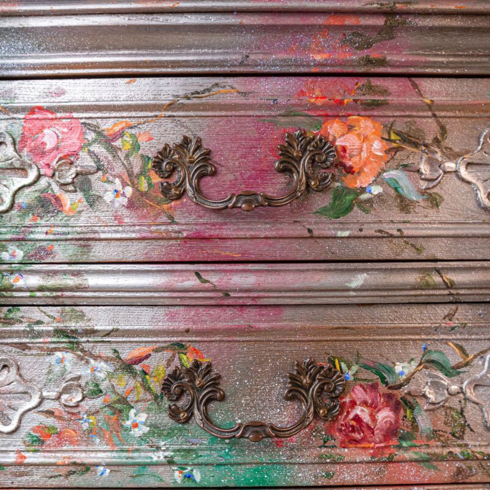 Комод с ручной росписью