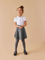 Юбка школьная для девочки Next 399-176, Серый