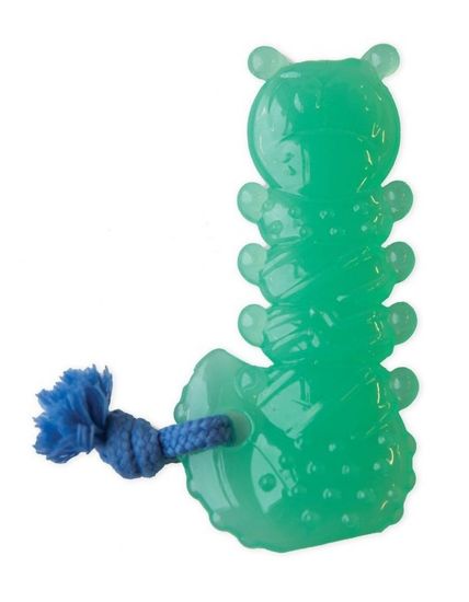 Petstages игрушка для собак Mini "ОRKA Гусеница" 12 см