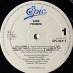 Sade - Promise (Голландия 1985г.)