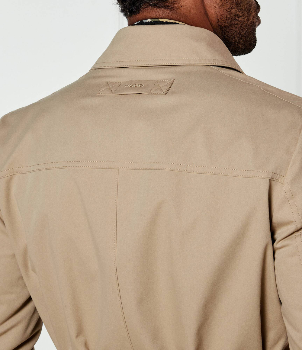 Тренч Maluks2511 HUGO - бежевый(50535072)