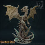 дракон монстр миниатюра для dnd, днд, pathfinder, фентези, Настольная игра, НРИ, Варгейм, РПГ