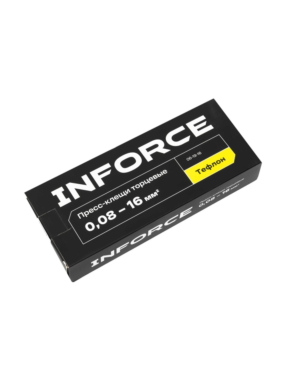 Пресс-клещи Inforce торцевые 0,08 – 16 мм2 06-19-16