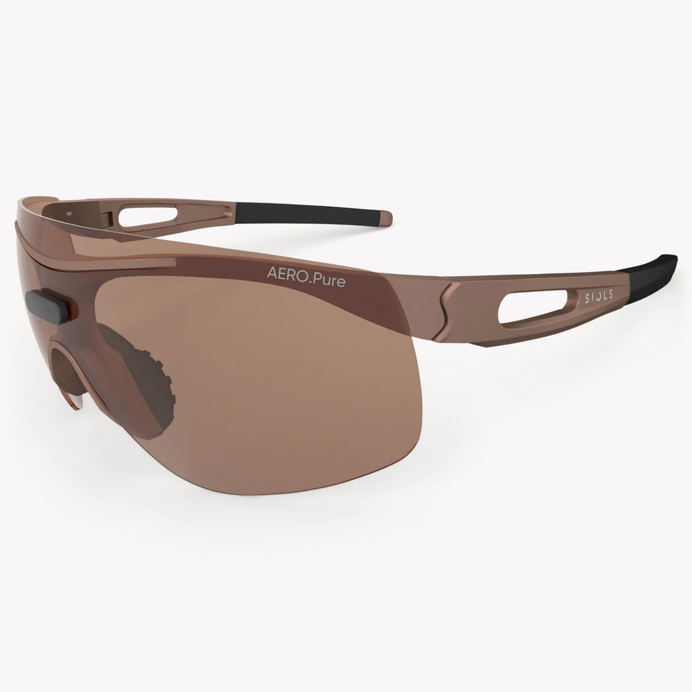 Спортивные очки с диоптриями Siols / AERO.Pure / Polarized Brown Lens / Bronze