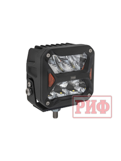 Светодиодная фара водительского света РИФ 107x102x86 мм 60W LED