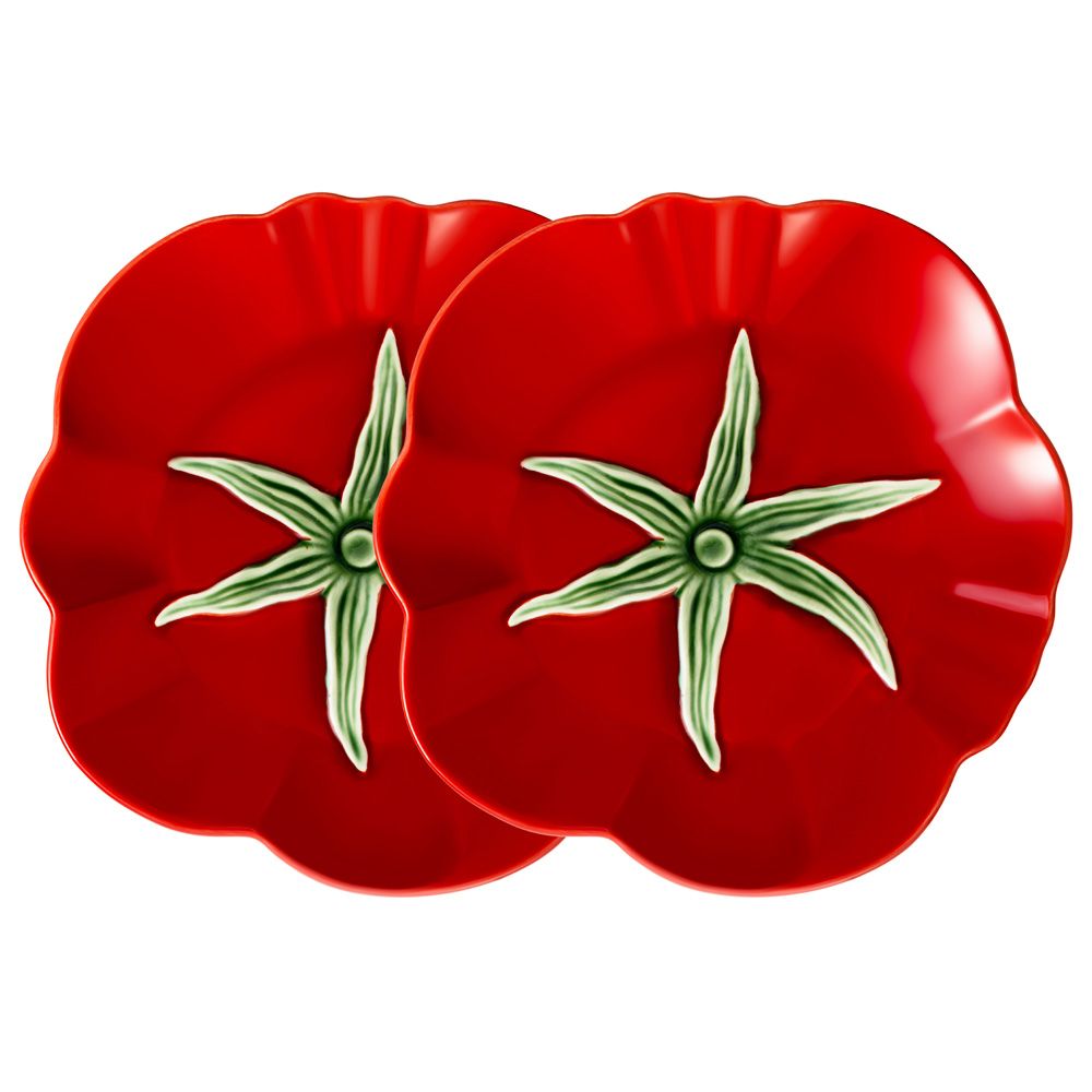 НАБОР ТАРЕЛОК ОБЕДЕННЫХ LEFARD "TOMATO" 26,5Х26 СМ/2 ШТ