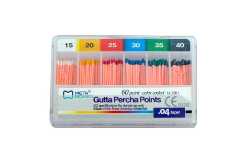 Гуттаперчивые штифты (гуттаперчи) 04/15-40