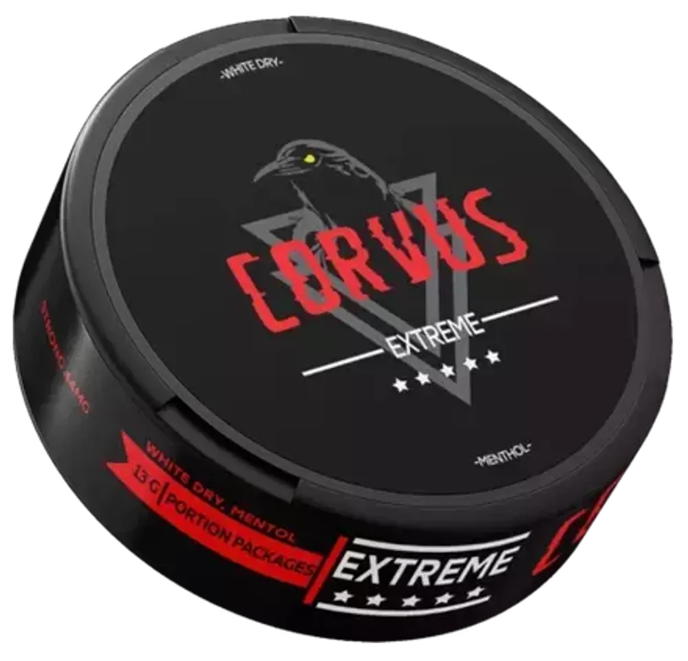 CORVUS EXTREME MENTHOL (44 МГ) - МЕНТОЛ | 2023 ГОД |