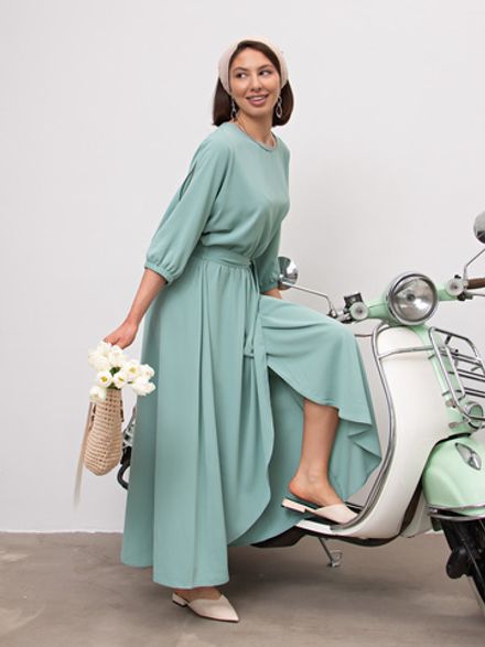 Платье Танго вдвоем (оливка) П15200-1М LT Collection