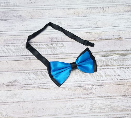 Галстук бабочка классика, лайм глянец