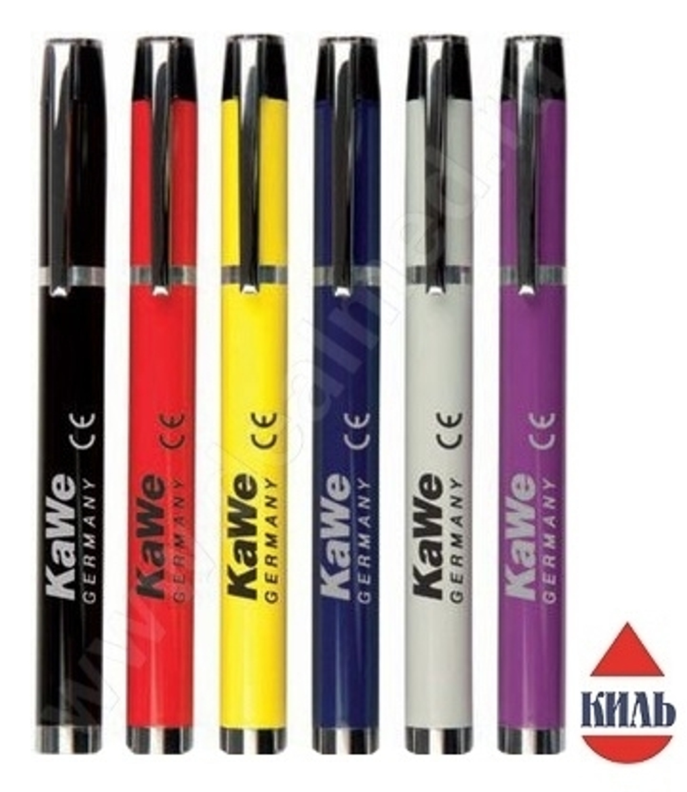 Фонарик диагностический цветной KAWE Cliplight LED (клипса с включателем)