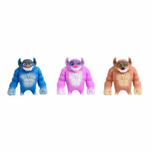 Игрушка-антистресс "ГИЕНА", 10 см, ассорти, 3 цвета, блистер, JOLLY JOT (ДЖОЛЛИ ДЖОТ), 665781