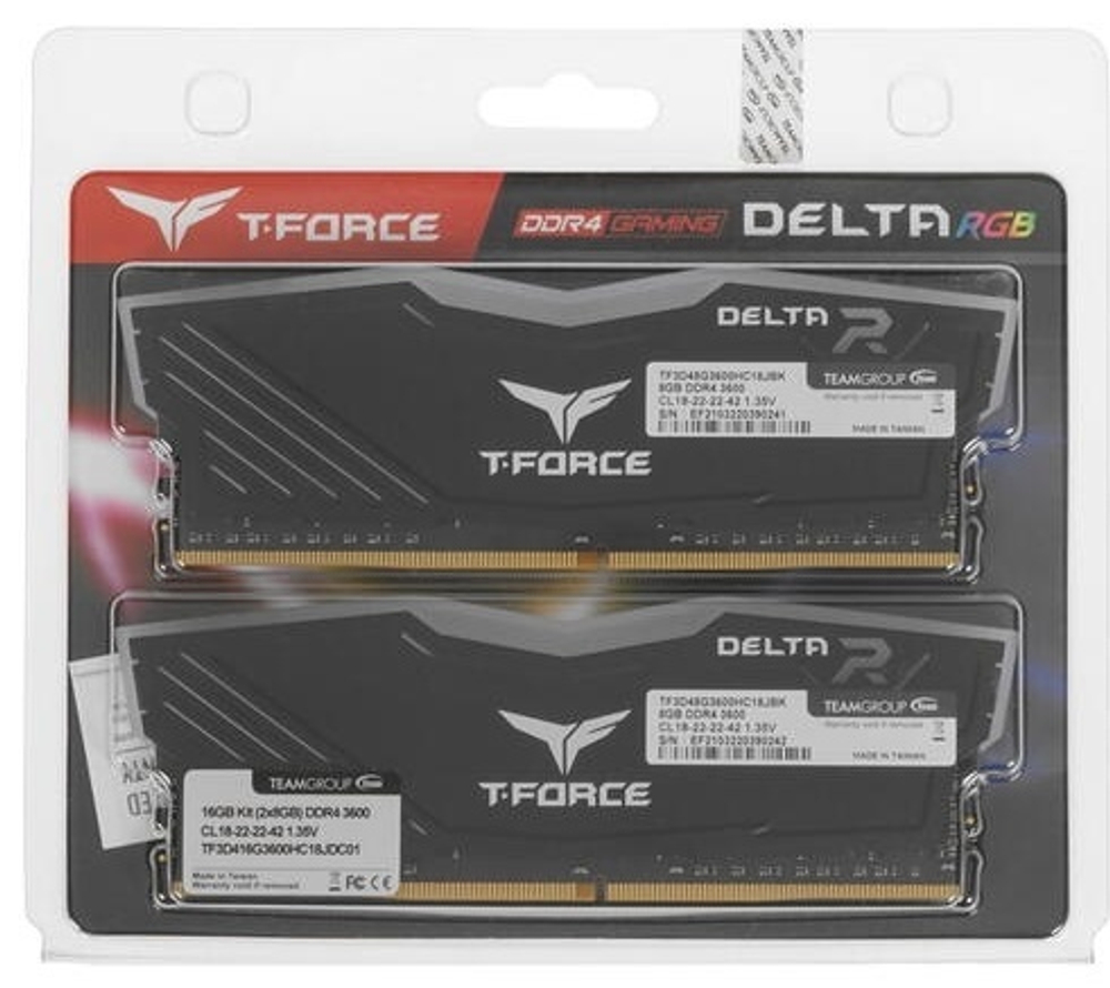 Оперативная память Team Group TF3D416G3600HC18JDC01 16 Гб