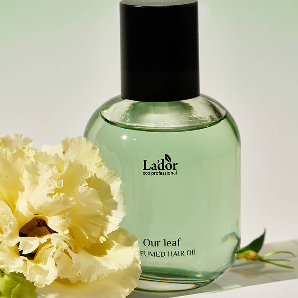 Lador Perfumed Hair Oil Our Leaf увлажняющее масло для волос с ароматом зелёной розы