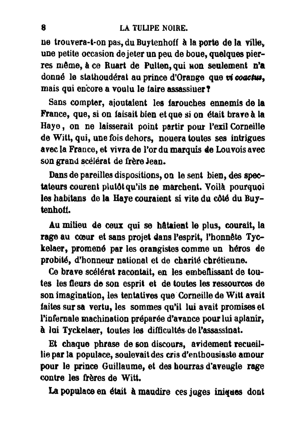 La tulipe noire | Alexandre Dumas