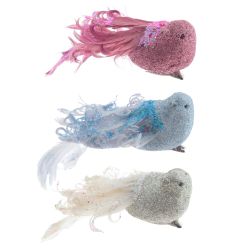 GAEM Изделие декоративное "Птичка", L15 W8 H5 см, 3в.