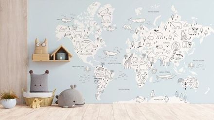 Шовная фреска KIDS-77, 2,7 м (Ширина 4 м)