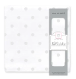 SwaddleDesigns Пеленка муслиновая - French Dots, Sterling