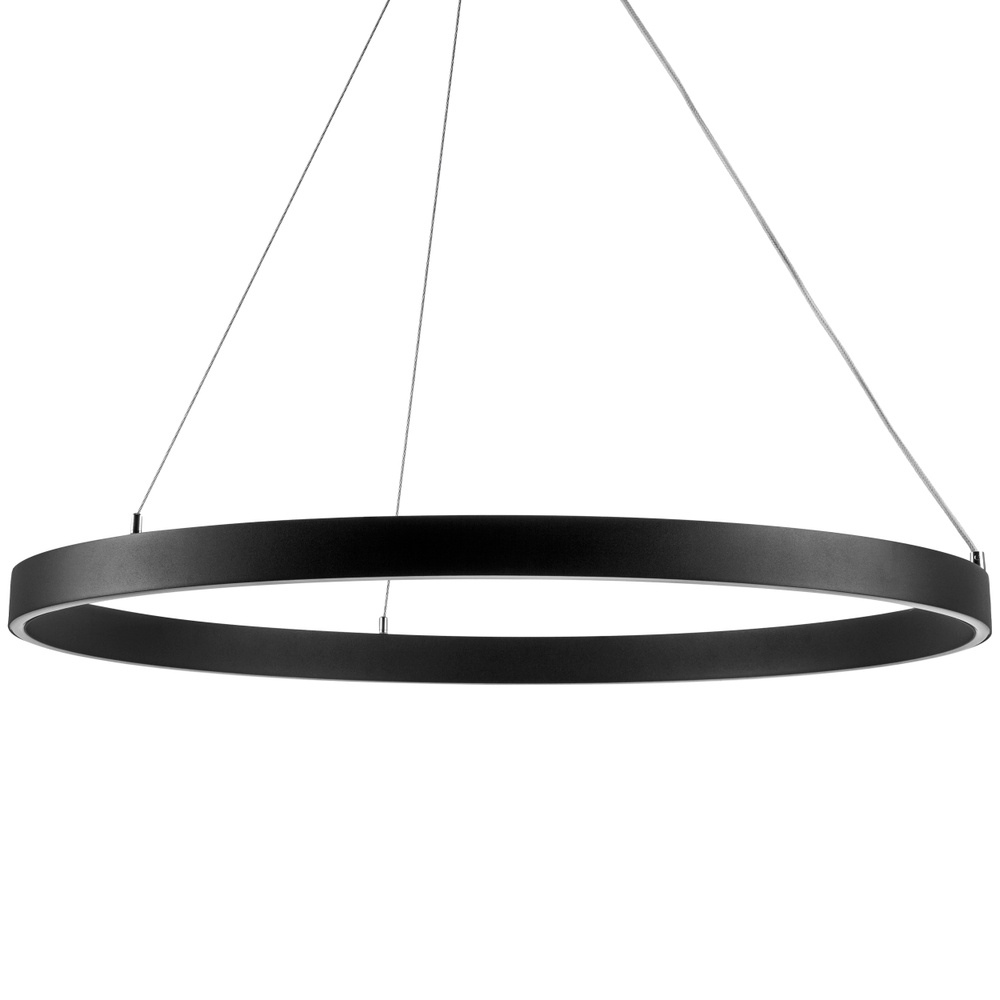 748037 Люстра SATURNO LED 48W 3500LM 70G ЧЕРНЫЙ 3000-6000K