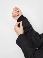 Куртка зимняя удлиненная с капюшоном