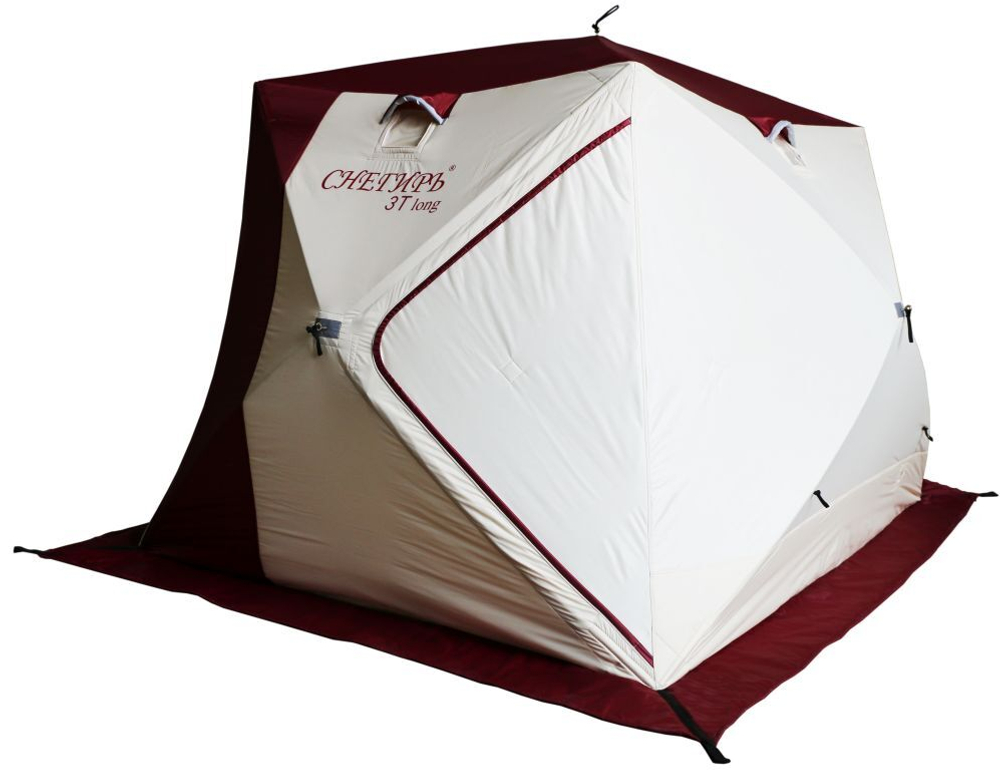 ЗИМНЯЯ ПАЛАТКА «СНЕГИРЬ» 3Т LONG КОМПАКТ