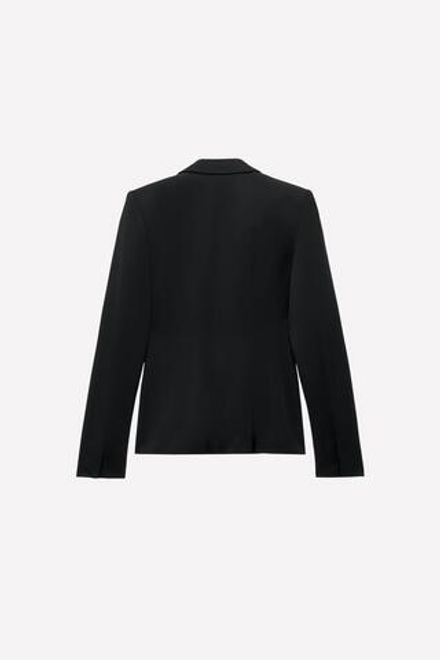 ZARA Х LUDOVIC DE SAINT SERNIN БЛЕЙЗЕР, ЧЕРНЫЙ