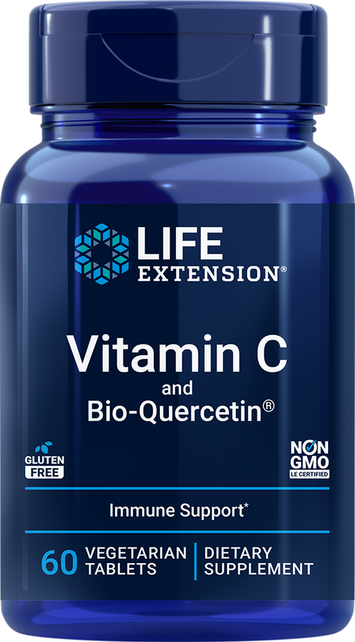 Vitamin C and Bio-Quercetin Таблетки Life Extension