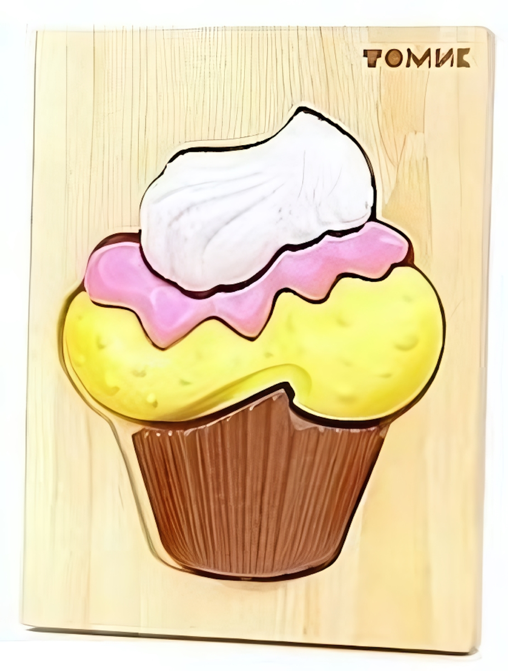Пазлы-картинки "Пирожное"(Томик)